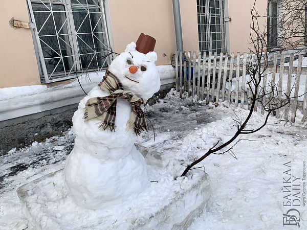 В Улан-Удэ проходит конкурс снеговиков