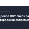 Шесть дронов ВСУ сбили за ночь над Белгородской областью