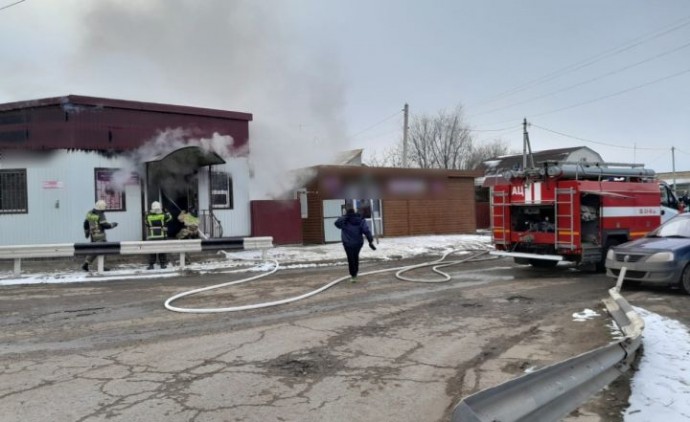 Заказанные астраханцами товары пострадали от огня 