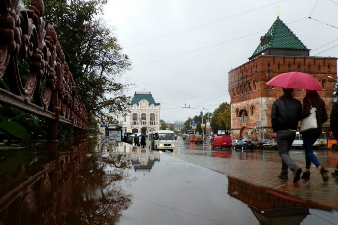 Дожди и похолодание ожидаются в Нижнем Новгороде