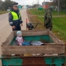 В Башкирии задержали пьяного водителя мотоблока, перевозившего ребенка в прицепе