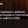 Вышли данные о добыче, коммерческом и стратегическом запасах нефти в США