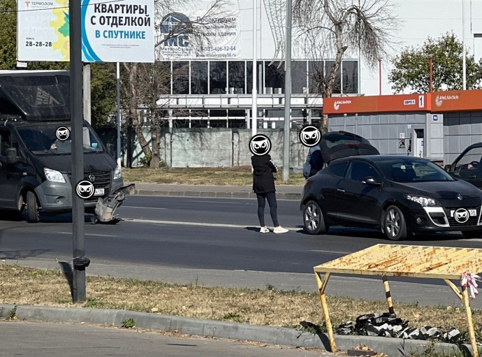 В Пензе случилась жесткая авария на улице Окружной