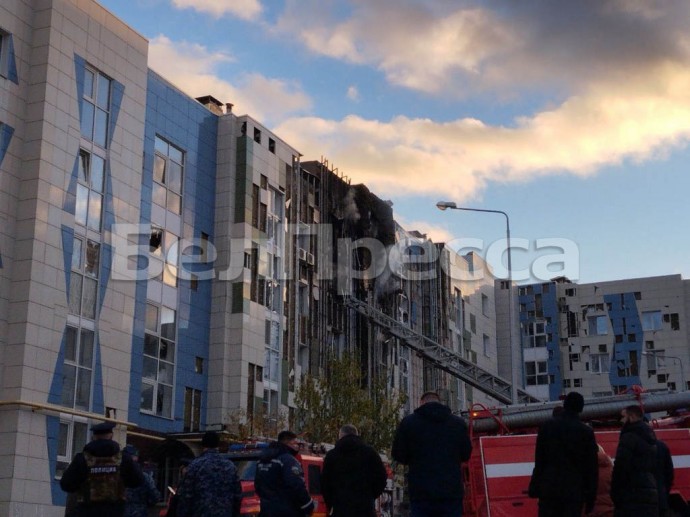 Вячеслав Гладков рассказал о последствиях атаки дрона ВСУ на многоэтажку в Белгороде