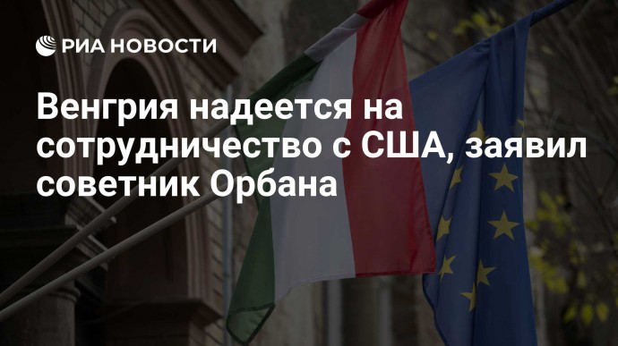 Венгрия надеется на сотрудничество с США, заявил советник Орбана