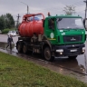 В Улан-Удэ откачивают лужи в отдалённых микрорайонах