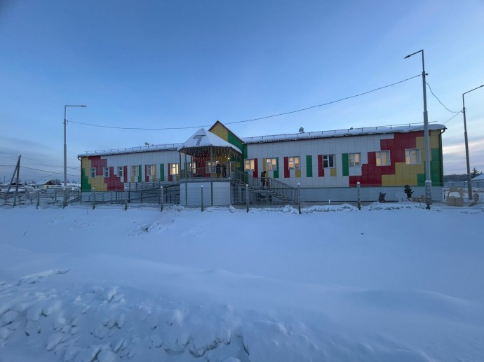 Новый детсад открыли в якутском селе Кангалассы