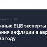 Опрошенные ЕЦБ эксперты ждут достижения инфляции в еврозоне 2% в 2025 году