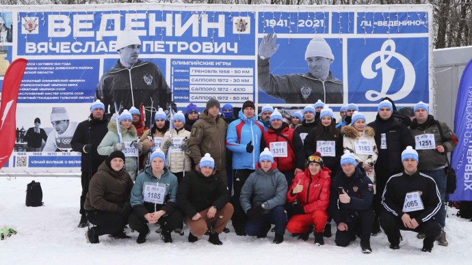 Тульские росгвардейцы заняли призовые места в «Лыжне России – 2025» в Туле