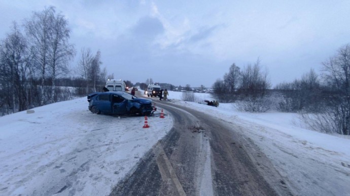 В Оричевском районе столкнулись два авто: пятеро пострадавших