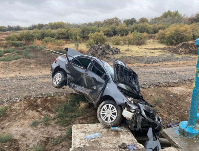 Люди пострадали в аварии на астраханской трассе 