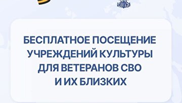 Ветераны СВО смогут бесплатно посещать федеральные учреждения культуры