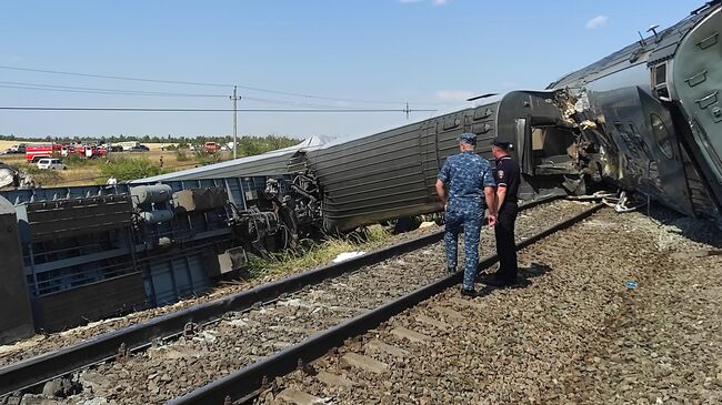 В Волгоградской области частично восстановили движение поездов после ЧП