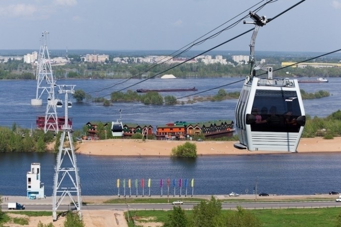 На нижегородской «канатке» начнут устанавливать новые кабинки