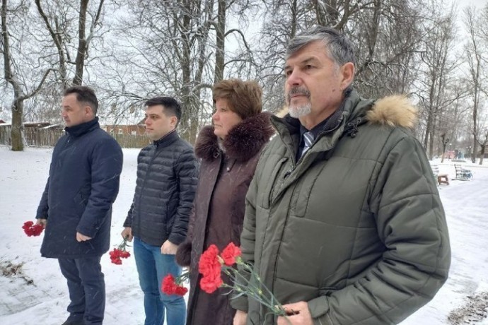 Память о героях Великой Отечественной войны. Торжественные мероприятия прошли в Гдовском районе