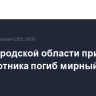 В Белгородской области при атаке беспилотника погиб мирный житель