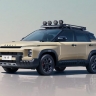 Geely раскрыла брутальную внешность своего нового кроссовера Cowboy