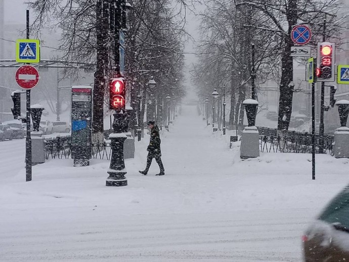 В ближайшую неделю в Пермь вернутся снегопады