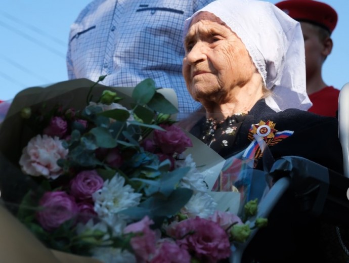 Жительница астраханского села отпраздновала 100-летний юбилей