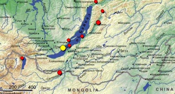 На Байкале произошло землетрясение