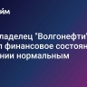 Судовладелец "Волгонефти" назвал финансовое состояние компании нормальным