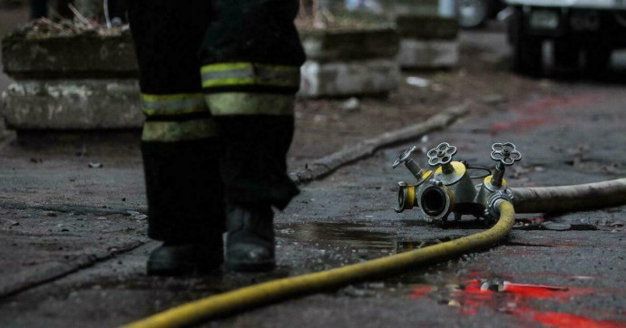 В Багратионовском районе произошёл пожар в двухэтажной бане