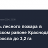 Площадь лесного пожара в Туапсинском районе Краснодарского края выросла до 3,2 га