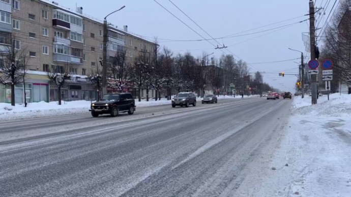 Загруженность дорог 13 января — 3 балла