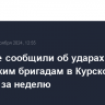 Военные сообщили об ударах по 17 украинским бригадам в Курской области за неделю