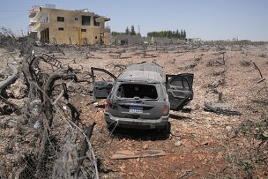 В Ливане заявили о погибшем от удара по машине израильского БПЛА