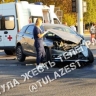 ДТП в Туле: столкнулись машина скорой помощи и LADA