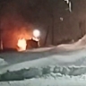 Горящий поезд в Тымовском шокировал пассажиров