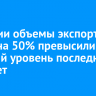 В России объемы экспорта зерна на 50% превысили средний уровень последних пяти лет