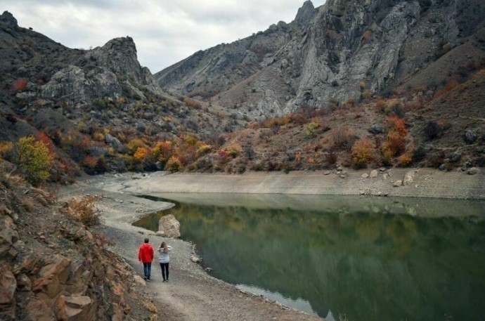 В Крыму туристов по осени считают