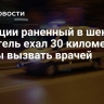 В Турции раненный в шею водитель ехал 30 километров, чтобы вызвать врачей