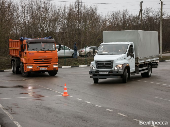 Студентов белгородских ссузов бесплатно обучат управлению грузовым транспортом