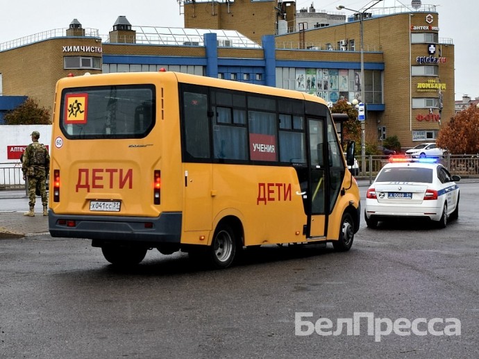 В Белгороде прошли учения по вывозу людей в безопасные места