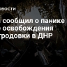 Рогов сообщил о панике в ВСУ после освобождения Новогродовки в ДНР