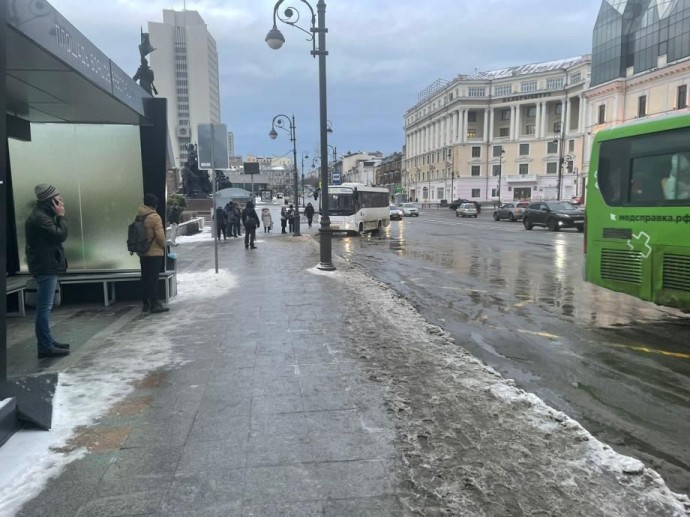 Местами гололедица. Озвучен прогноз погоды на выходные дни в Приморье