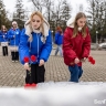 В парке Памяти Белгорода волонтёры возложили цветы к мемориалу жертвам фашизма