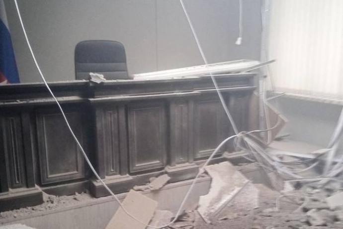 Здание суда в Васильевке Запорожской области разрушено после удара ВСУ