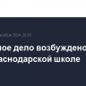 Уголовное дело возбуждено после ЧП в краснодарской школе