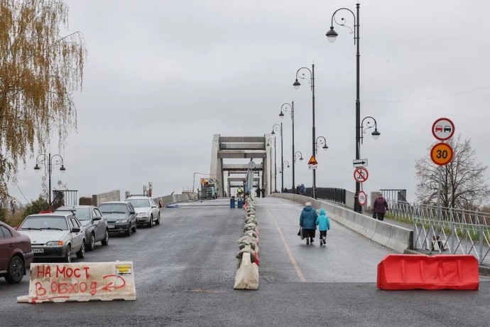 Движение на Волжском мосту в Рыбинске закроют на несколько дней