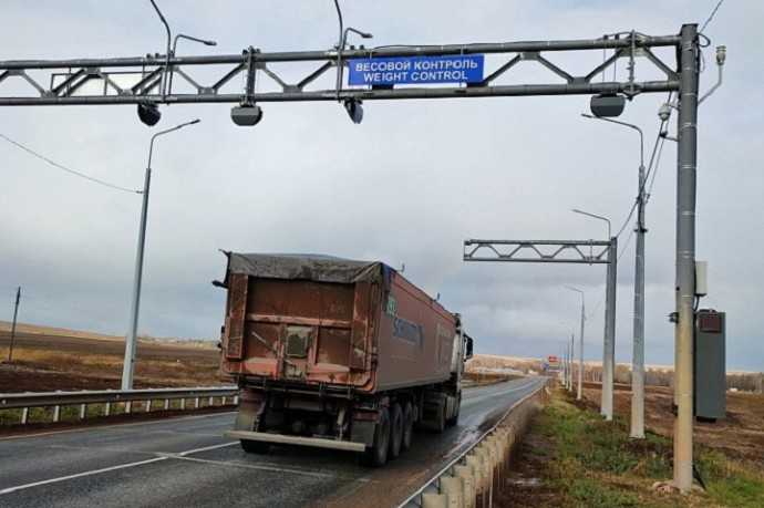 Большегрузы в Кировской области начали взвешивать автоматически