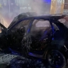 В Магнитогорске ночью сгорела «Лада Гранта»