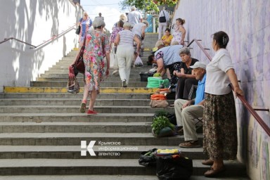 В Симферополе с начала года составили больше тысячи протоколов за стихийную торговлю