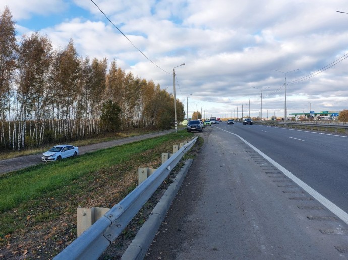 В Заокском районе водитель наехал на дорожный знак и ЛЭП, а затем сбил насмерть пешехода