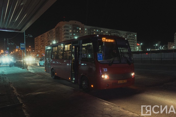 В новогоднюю ночь в Якутске будут курсировать бесплатные автобусы