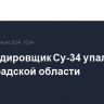 Бомбардировщик Су-34 упал в Волгоградской области