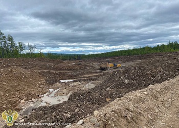 В Приамурье золотодобытчика обязали возместить ущерб, нанесенный ручью